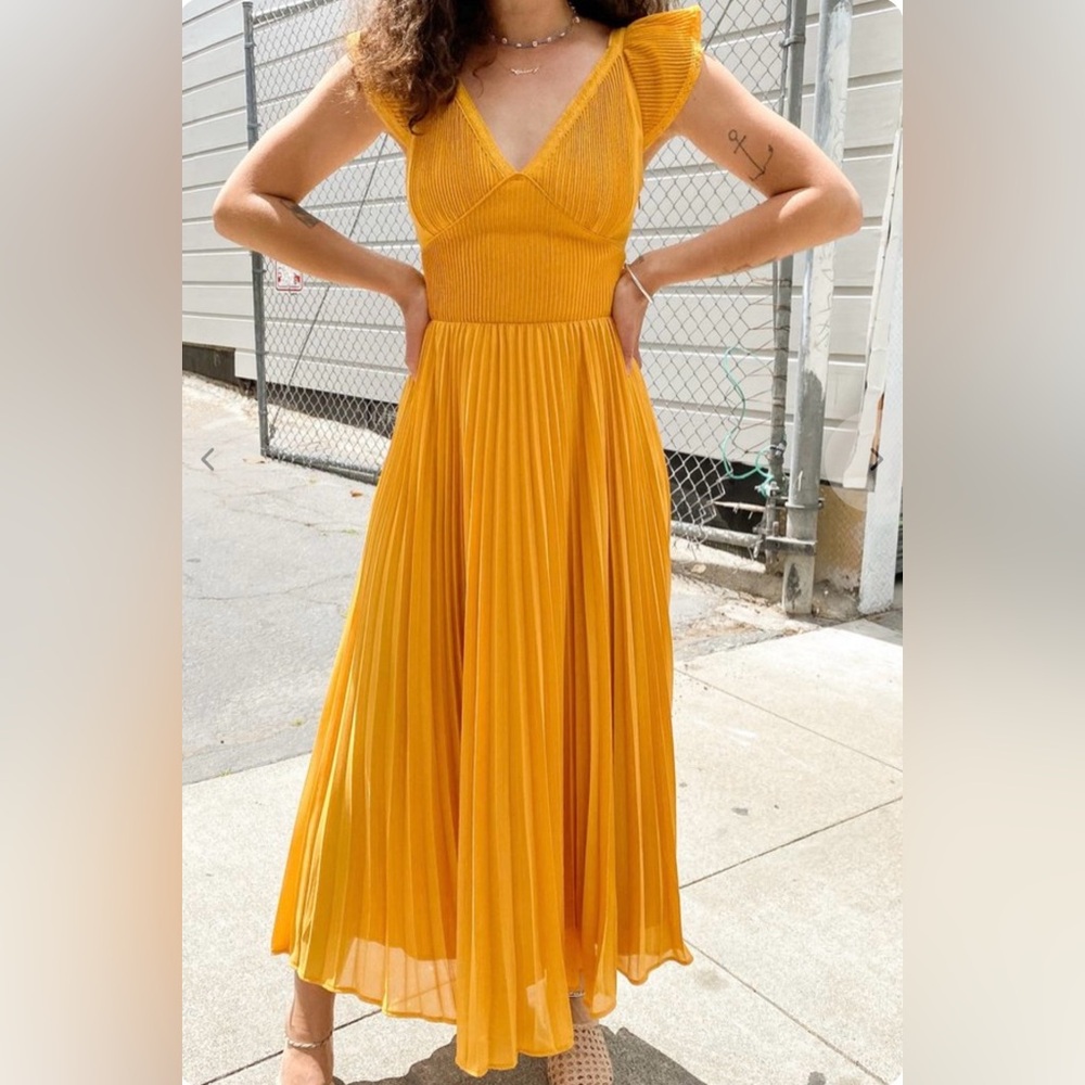 Foxiedox Anoki Saffron Maxi Dress